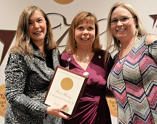 Karen Whiting with Rebecca White and Linda Evans Shepherd